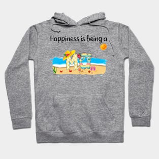 Happiness Is Being A Ma Summer Beach Happy Mother's Day Hoodie